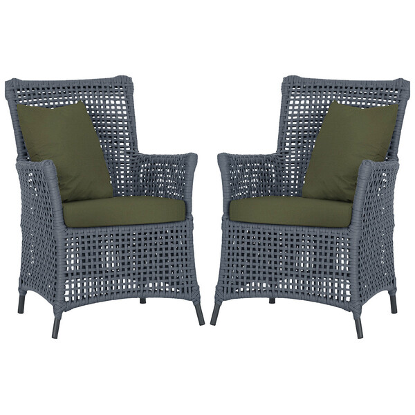 Poltronas Igapó Alumínio Micro Pintura Preta Corda Náutica Es