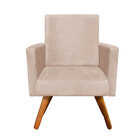 Poltronas Nina Premium Suede Bege