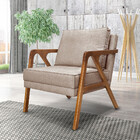 Poltronas Vitória Luxo Compreflex Em Linho