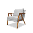 Poltronas Vitória Luxo Compreflex Em Linho