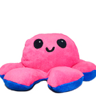 Polvo De Pelúcia Gigante Reversível Feliz Ou Bravo