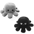 Polvo Reversível Bipolar De Pelúcia Humor Feliz E Bravo 2 Em