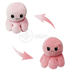 Polvo Reversível Bipolar De Pelúcia Humor Feliz E Bravo 2 Em