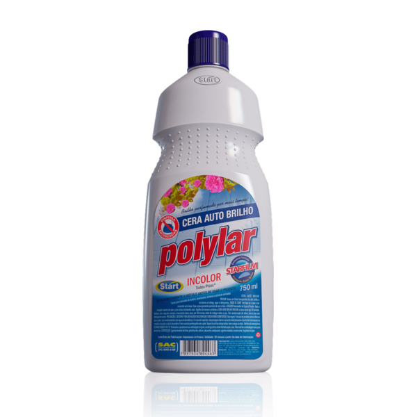 Polylar Cera Auto Brilho Incolor - 750ml