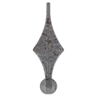 Ponta Lança Ferro Forjado 170x55x3mm 1855/10