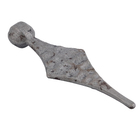 Ponta Lança Ferro Forjado 170x55x3mm 1855/10