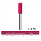 Ponta Montada De Pedra Rosa - Pmr-c179