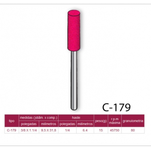 Ponta Montada De Pedra Rosa - Pmr-c179