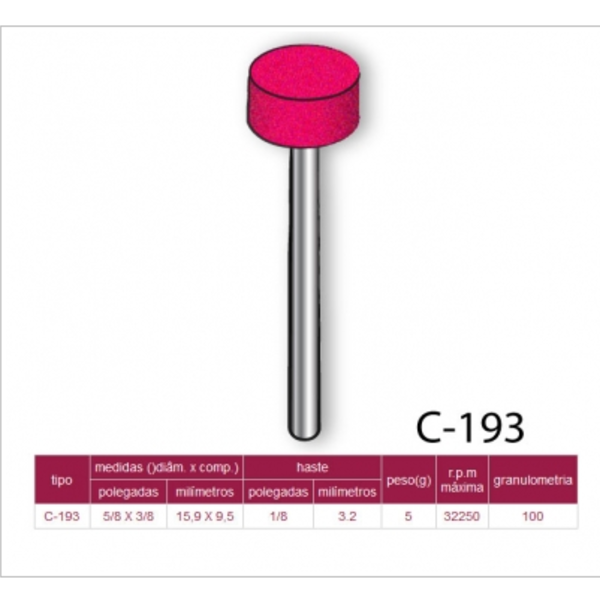 Ponta Montada De Pedra Rosa - Pmr-c193