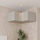 Ponte Canto Reto Modular 95cm 2 Portas Jade Cabecasa Madeiram