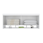 Ponte De Casal Armário Aéreo Módulo Branco Para Quarto - Bela