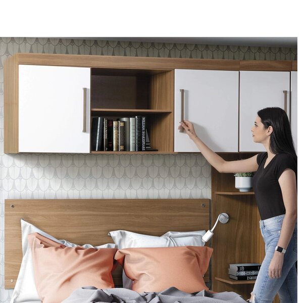 Ponte Modulada 2 Portas Sauá Yescasa Amendola/branco