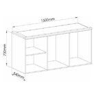 Ponte Modulada Casal 3 Portas Elegance  Angelin/níquel