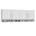 Ponte Modulada Juvenil 4 Portas Star Poliman Móveis Branco
