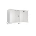 Ponte Modular 2 Portas Hera Cabecasa Madeiramadeira Algodão/l