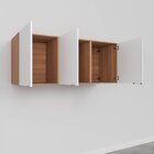 Ponte Modular 3 Portas Hera Cabecasa Madeiramadeira Louro/alg