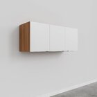 Ponte Modular 3 Portas Hera Cabecasa Madeiramadeira Louro/alg