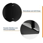 Ponte Modular 3 Portas Hera Cabecasa Madeiramadeira Preto