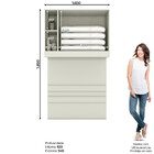 Ponte Solteiro Modulado 02 Portas Seletto Henn