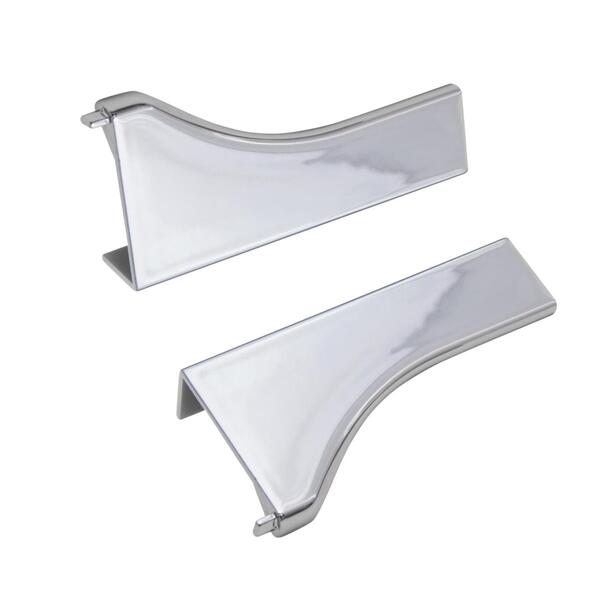 Ponteira Acabamento Para Puxador Facetato Perfil 18mm Moveis