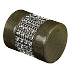 Ponteira Amsterdan Alumínio Ouro Velho 28mm DeVictor