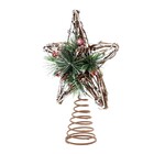 Ponteira Árvore Natal Arranjo Cru 20x15x5cm 1113409