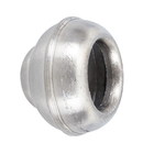 Ponteira Bola Aço Escovado 28mm