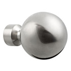 Ponteira Bola Aço Prata 28mm Vettra