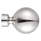 Ponteira Bola Aço Prata 28mm Vettra