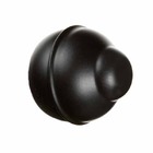 Ponteira Bola Alumínio Preta 19mm Couselo