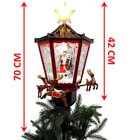 Ponteira Com Movimentos Para Árvore Natal Renas Noel Som Luz