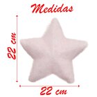 Ponteira De Árvore Natal Estrela Rosa 22cm