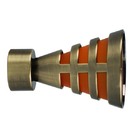 Ponteira Egito Aço Ouro Velho 28mm Vettra