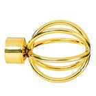 Ponteira Epcot Aço Dourada 19mm Couselo