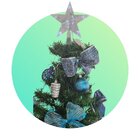 Ponteira Estrela Led 10 Lâmpadas Brancas 17cm 220v - Magizi