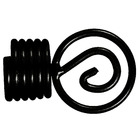 Ponteira Ipanema Aço Preta 28mm Couselo