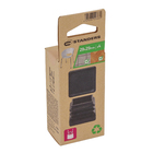 Ponteira para Móveis Quadrado Plástico 30x30mm Preto Standers