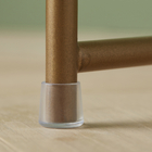 Ponteira para Móveis Redondo Plástico 20mm Transparente Standers