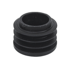 Ponteira para Móveis Redondo Plástico 24mm Preto Standers