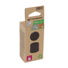 Ponteira para Móveis Redondo Plástico 25mm Preto Standers