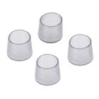 Ponteira para Móveis Redondo PVC 20mm Cristal Talentos