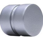 Ponteira para Varão de Cortina Deise Alumínio Corten 28mm