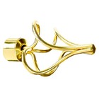 Ponteira Pinha Aço Dourada 19mm Couselo