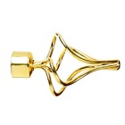 Ponteira Pinha Aço Dourada 19mm Couselo