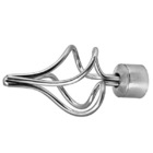 Ponteira Pinha Aço Escovado D28 Couselo