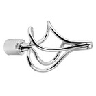 Ponteira Pinha Aço Prata 19mm Couselo