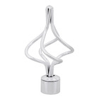 Ponteira Pinha Cromada 28mm