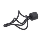 Ponteira Pinha Preta 28mm