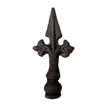 Ponteira Ponta De Lança Ferro N03 Grade Portão Muro 8x13cm