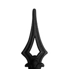 Ponteira Ponta De Lança Ferro N07 Grade Portão Muro 7x21cm